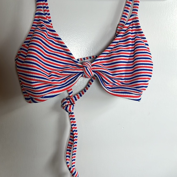 Target red white and blue bathing suit top - Picture 3 of 5